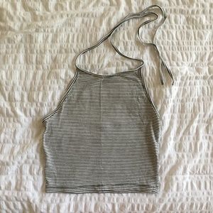NWOT Brandy Melville Striped Halter Top